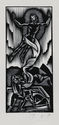 The Resurrection, from 10 Original Woodcuts of the New Testament by Pal C. Molnar