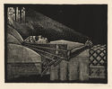 (Veiled figure lying in state) from the portfolio Houtsneden by Victor Delhez