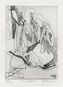 Invocation - from the Nine Engravings portfolio by Stanley William Hayter