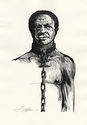 Tarbarrel - from John Browns Body suite of 11 woodengravings by Barry Moser