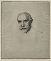 Portrait: Max Oppenheim (Max von Oppenheim) by Max Pollak