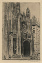 New York Cathedral (St. Thomas) by Max Pollak