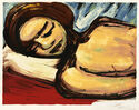 Reclining Woman (From the Mexican Masters Suite); aka: Reposo by David Alfaro Siqueiros