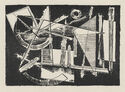 Untitled (kinetic shapes) - from American Abstract Artists 1937 portfolio by Werner Drewes