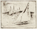 (Sailboats) by Werner Drewes