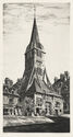 Saint Catherines Belfry, Honfleur by John Taylor Arms