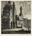 Alt Wien, Karlskirche by Max Pollak