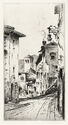An Umbrian Street, a.k.a. Assisi, In the City of St. Francis by John Taylor Arms