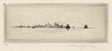 New York from Staten Island Ferry; a.k.a. New York Skyline; pl. #1 from Miniature Series by John Taylor Arms