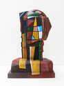 (Untitled Cubist polychrome sculpture) by Italo Scanga