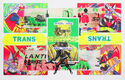 Trans (Akron, Ohio) from the Postcard Superheroes Series #1 by Mark Mothersbaugh