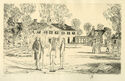 Bowling on the Green (from the Bicentennial Pageant of George Washington) by Childe F. Hassam