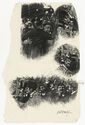 (Sheet of engraving proofs - gathering of men) by Henry Wolf