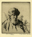 (man with a beard - farmers, Royston, England) by Ernest Herbert Whydale