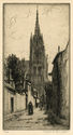La Rue de Beauvais à Chartres by Caroline Armington