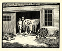 The Blacksmith Shop by Charles Henry Richert