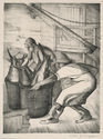 Unloading Tuna by Wilhelmina (Mina) Schutz Pulsifer