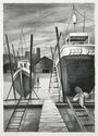 Boat Yard by John Anthony Baldessari