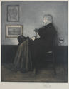 Portrait of Carlyle (after Whistlers Arrangement in Grey and Black, No. 2) by Edouard Henri Leon