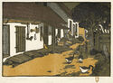 The Door yards by Gustave Baumann