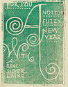 For You: A Not Too Fuzzy New Year by Gustave Baumann