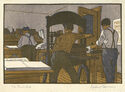 The Print Shop by Gustave Baumann