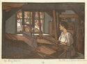 The Rug Weaver by Gustave Baumann