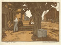 Talking it Over, a.k.a.Clinching the Argument by Gustave Baumann