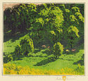 Woodland Meadows by Gustave Baumann