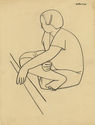 Seated Woman (Samoa) by Dorr Bothwell