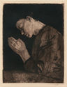 Betendes Madchen  (Woman Praying) by Kathe Kollwitz