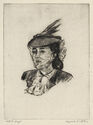 Portrait of Frances Lloyd by Augusta Payne Rathbone