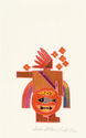 Glooscap - illustration for Whirlwind is a Ghost Dancing by Leo and Diane Dillon