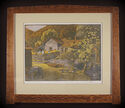 Wash Barnes Cabin by Gustave Baumann