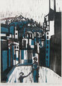 Cityscape with Figures by Jeanette Muriel Halpert-Ryden