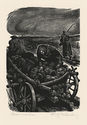 Country Road - from Resurrection: by Tolstoy by Fritz Eichenberg