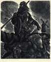 The Man of La Mancha by Fritz Eichenberg