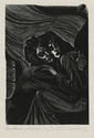 The Lovers, Heathcliff and Catherine from Emily Brontés Wurthering Heights by Fritz Eichenberg
