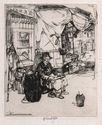 Fruit Stall, Plate A by John William Winkler