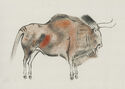 (Wildebeest Cave Drawing) by John William Winkler