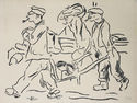 Fischer aus Pommern (Fishermen from Pomerania) by George Grosz