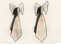 (Two Ties) - From the Oo La La portfolio - collaboration with Ron Padgett by Jim Dine