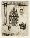 Doorway of Las Duenas by Lionel Arthur Lindsay