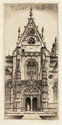 Eglise de Notre Dame, Bourg-En-Bresses by John Taylor Arms