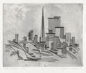 City Scene by John Charles Haley