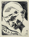 Gandhi (God is Truth) by Werner Drewes