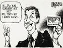 Walter Mondale (original editorial cartoon) by Wiley Miller