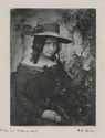 Girl in Straw Hat by David Octavius Hill