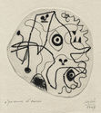 LAntitete III, plate three of Le Desesperanto by Joan Miro