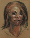 (Portrait of a woman) by Pele de Lappe